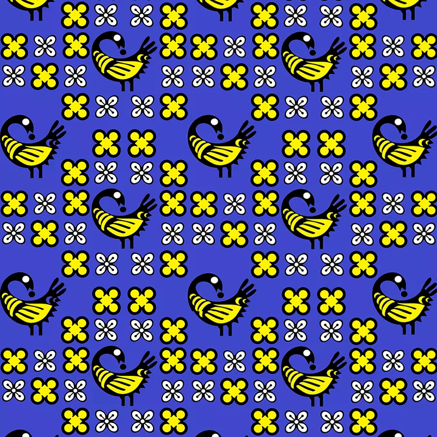 African Sankofa Petals by Khaleel Makari