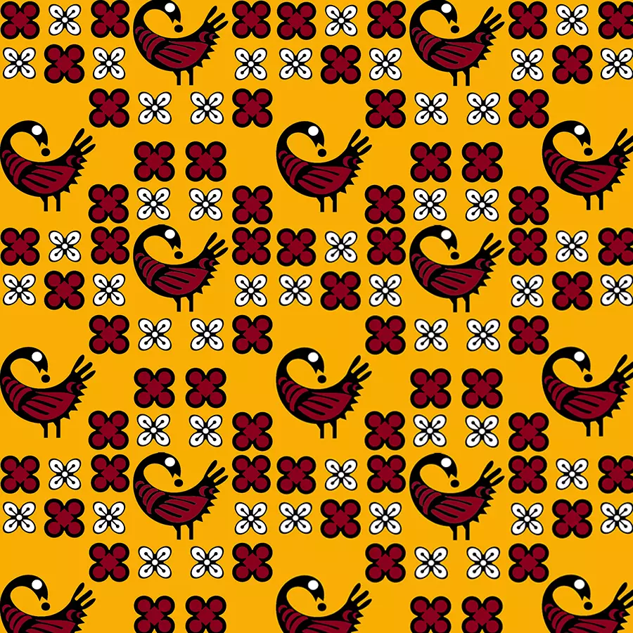 Royal Sankofa Petal by Khaleel Makari