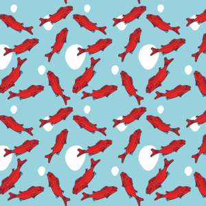 Dizzy Fish by Nanjala Design