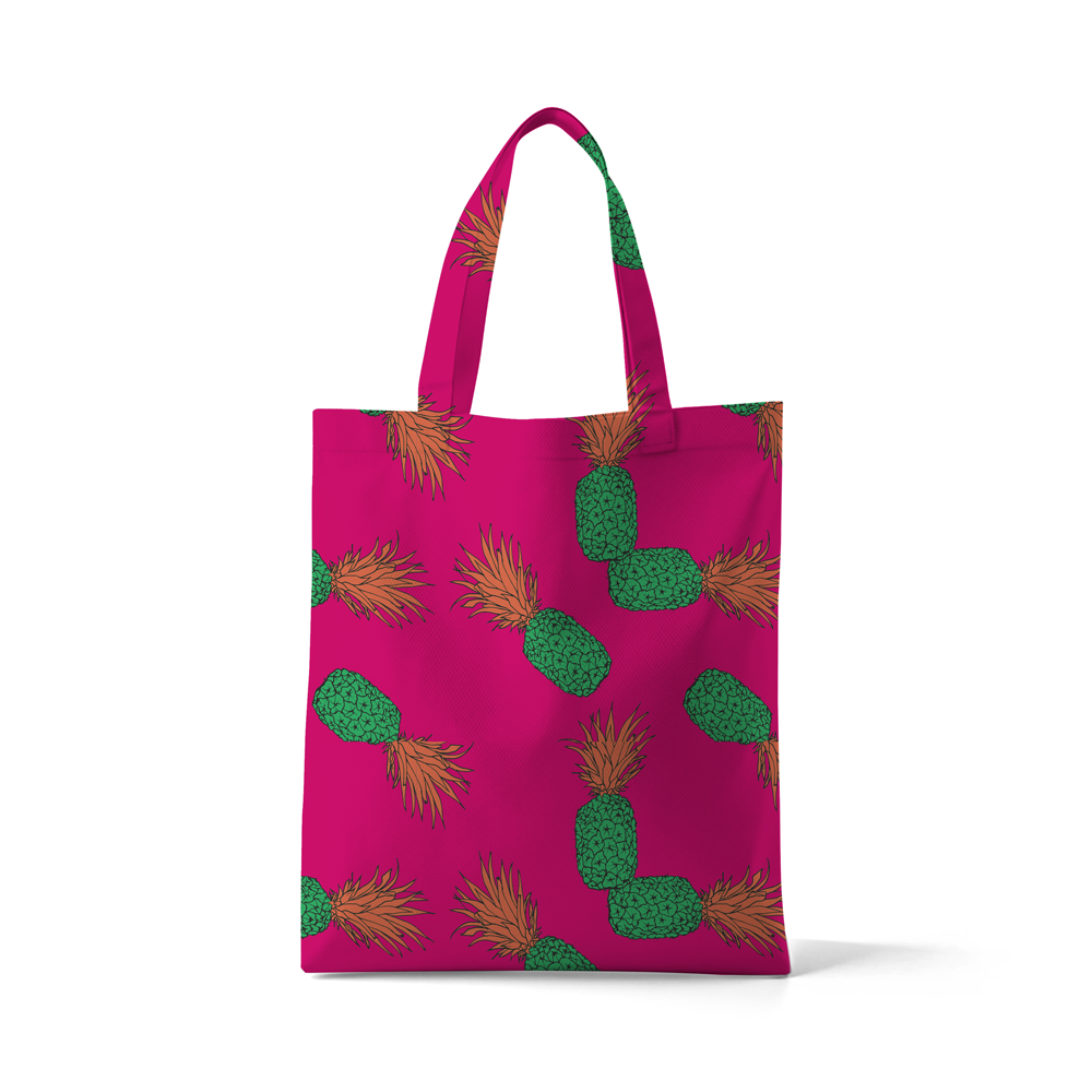 Ananas Glory tote bag by © Nanjala Design for UndaMeta