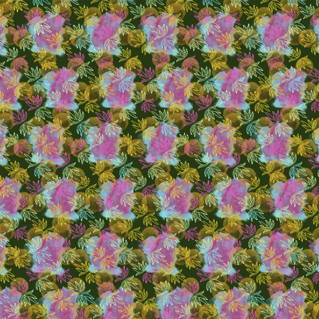 Aloe Vera Multi pattern design by © Wazadi Designs for UndaMeta