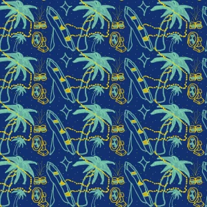 Watamu inspired Doodle Art pattern design by © Shirleen Mukami for UndaMeta