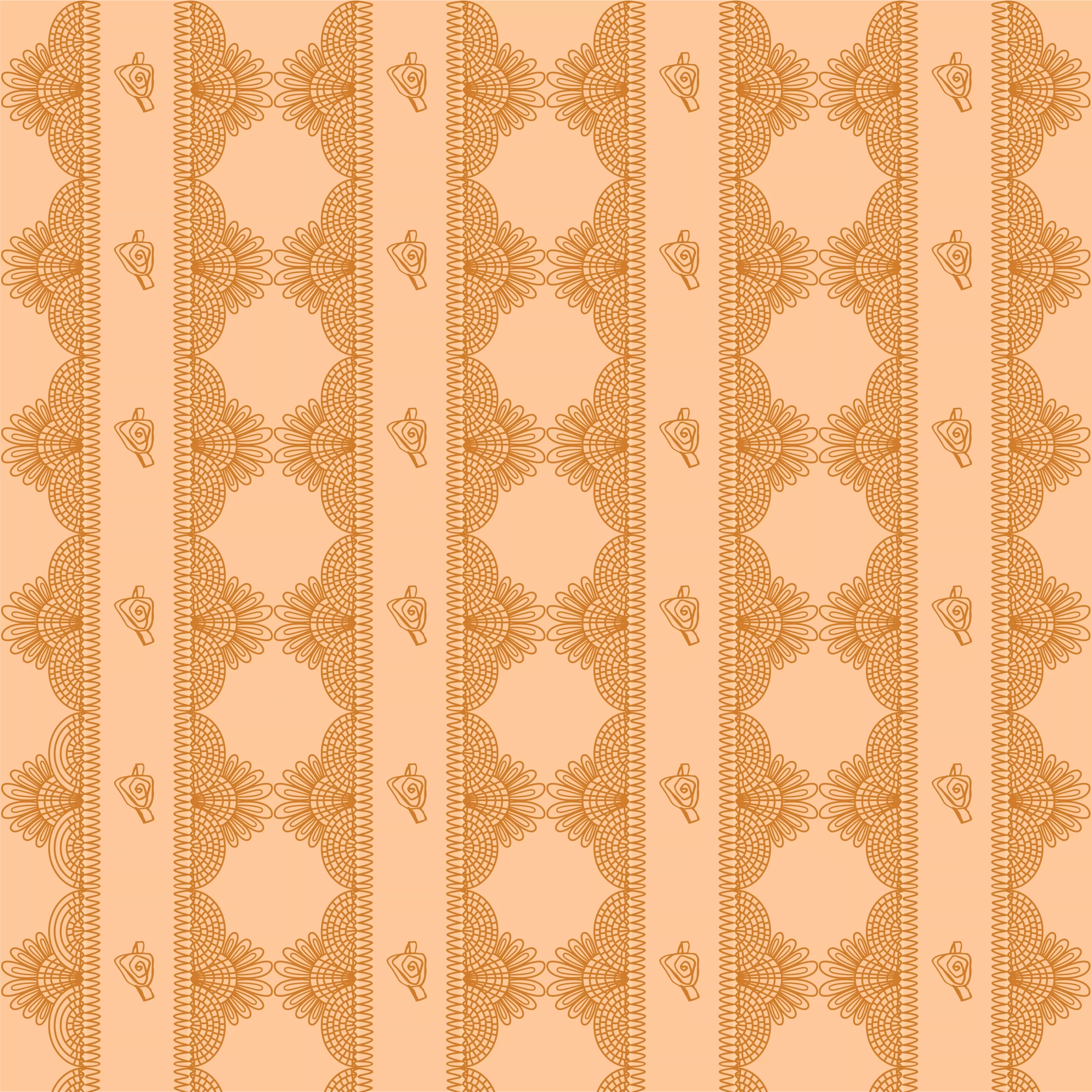 Passementerie Rosette Champagne by Nanjala design