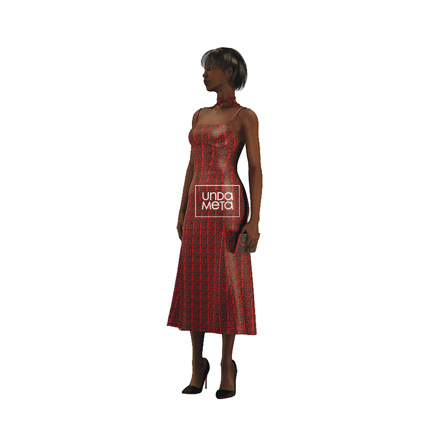 Fluid Love pattern design by © 2025 Kavulani for UndaMeta