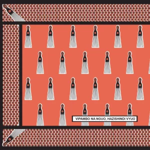 Afro Kichanuo Flare pattern design by © Nanjala Design for UndaMeta