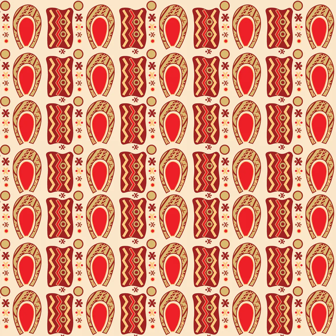African Art pattern design by © Anna Okumu for UndaMeta