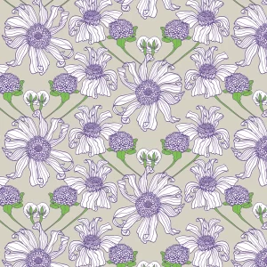 Mexican Sunflower Tundra pattern design by © Nanjala Design for UndaMeta