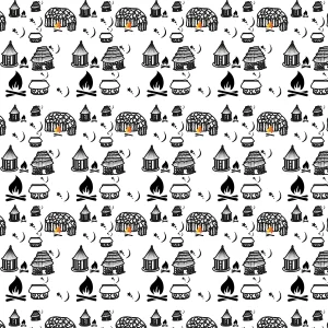 Afrim Daylight pattern design by © Arrie Emma for UndaMeta