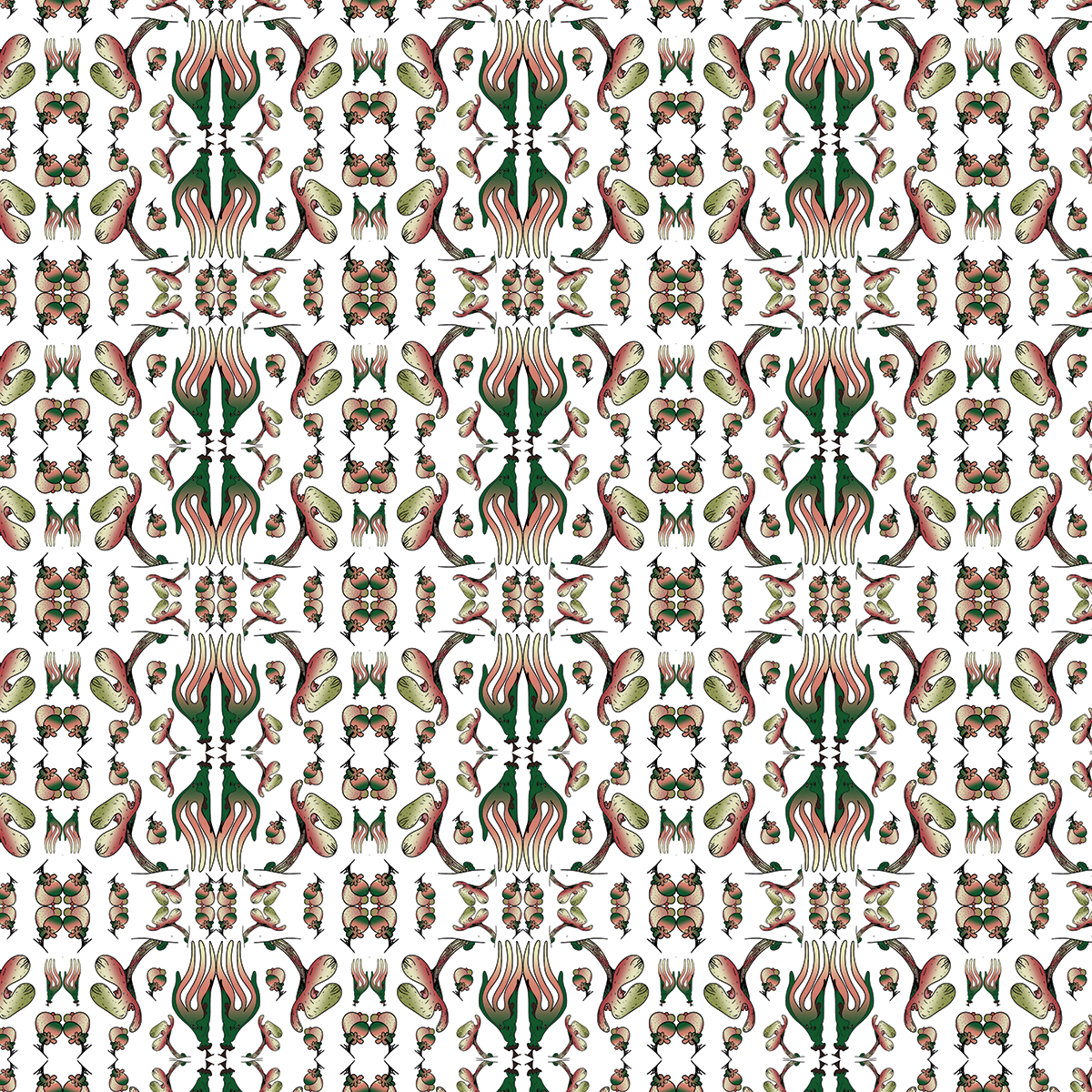 Liwzy pattern design by © Arrie Emma for UndaMeta