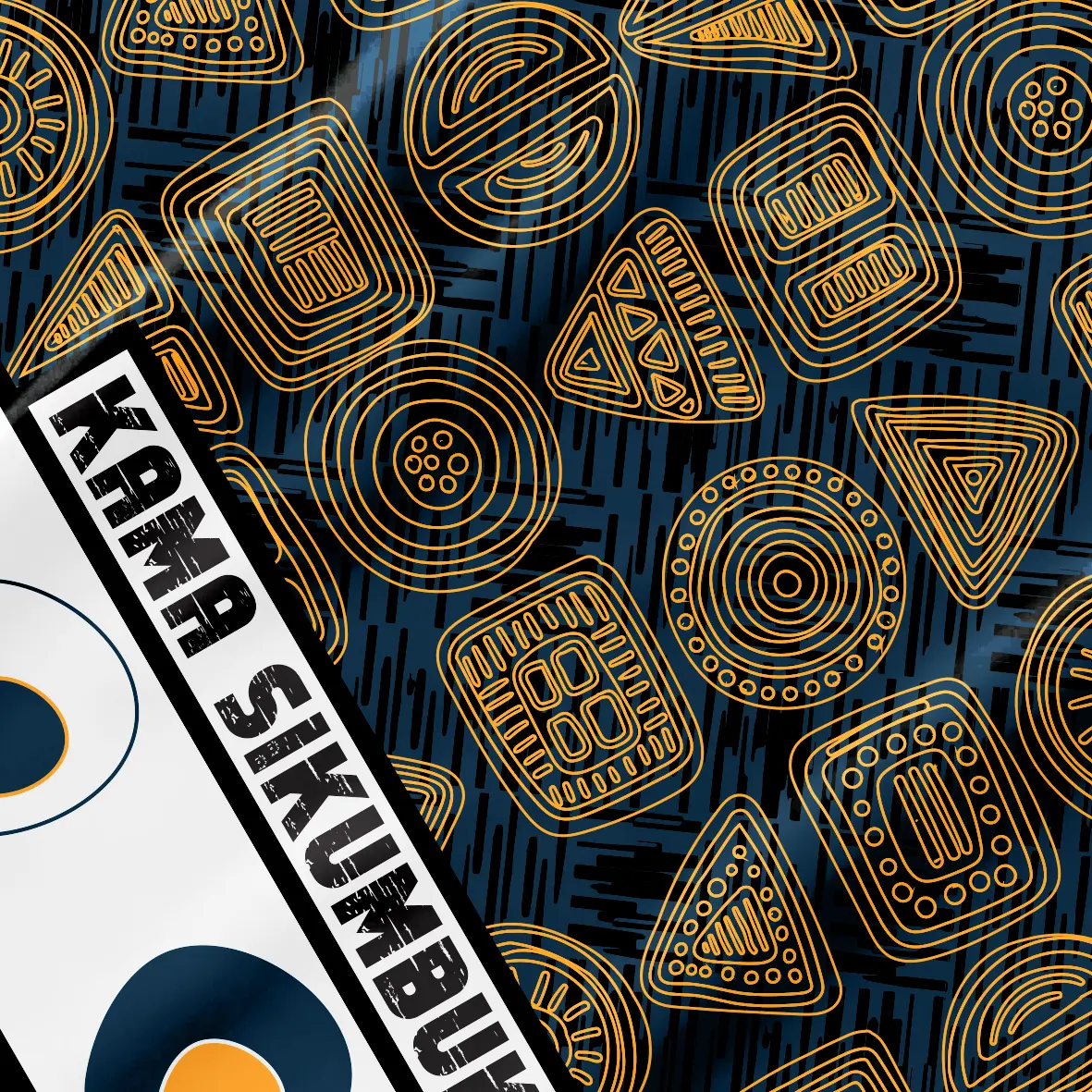 Our Past Matters Zoom in pattern design by © Teresa Gachoka for UndaMeta