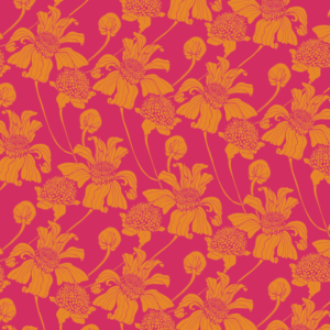 Tithonia pattern design by © Nanjala Design for UndaMeta