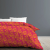 Tithonia Fuchsia duvet cover by © Nanjala Design for UndaMeta
