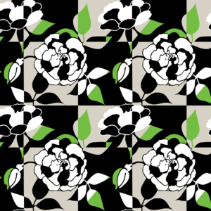 Wild Rosy pattern design by © Nanjala Design for UndaMeta