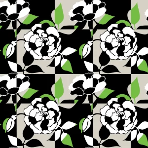 Wild Rosy Fauna pattern design by © Nanjala Design for UndaMeta