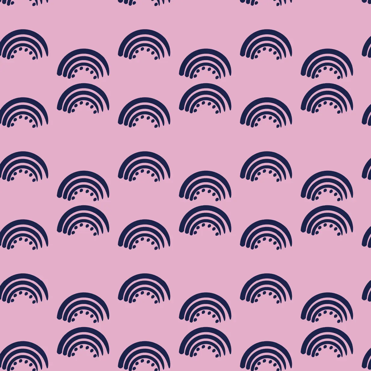 Rainbow by Nyatetu for Undameta, in pink and blue