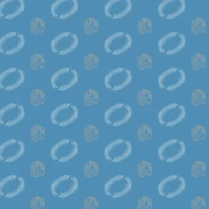 Walking on Air by Nyatetu for Undameta, in sky blue, white