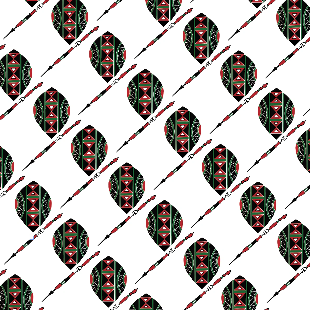 Kenya Anguka Nayo I pattern design by © Nanjala Design for UndaMeta