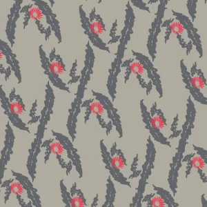 Cross Maidenhair 1 pattern design by © Nanjala Design for UndaMeta