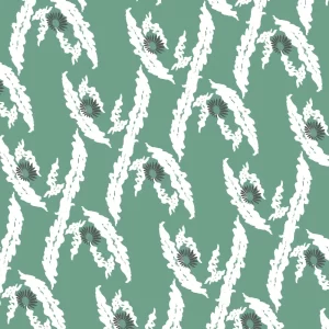 Cross Maidenhair 1 pattern design by © Nanjala Design for UndaMeta