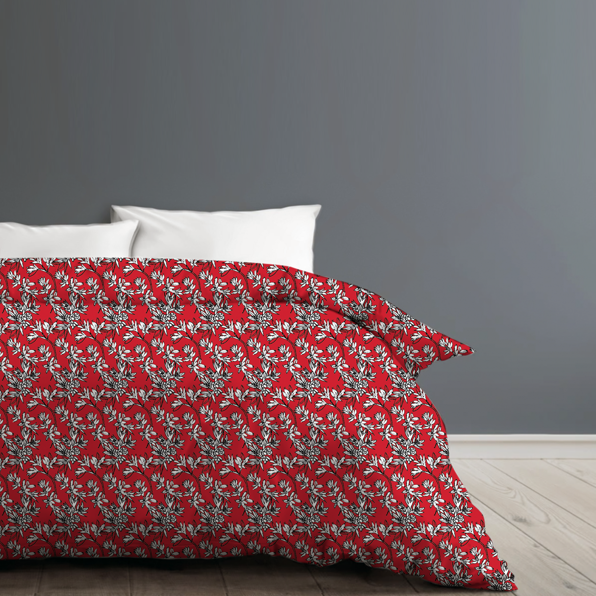 Floweret Chaos duvet cover by © Nanjala Design for UndaMeta