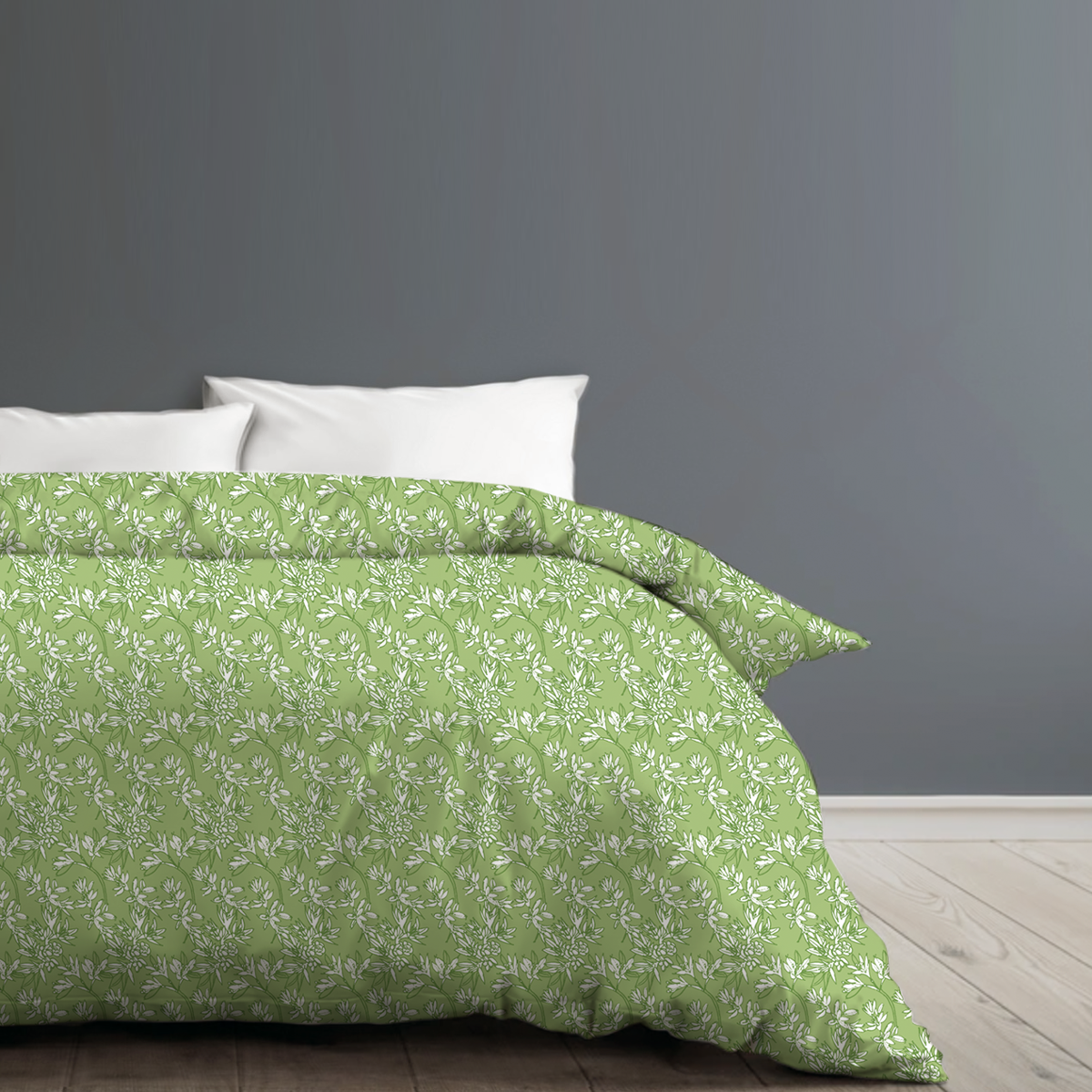 Floweret Zen duvet cover by © Nanjala Design for UndaMeta