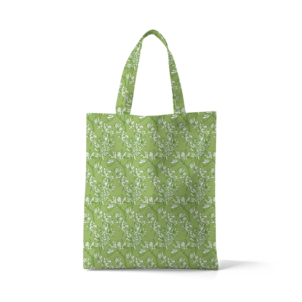 Floweret Zen tote bag by © Nanjala Design for UndaMeta