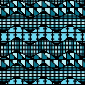 Contemporary African Kente Design by © annaokumumbogo for UndaMeta