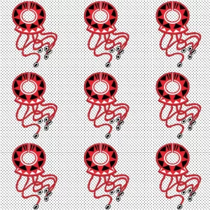 Enkarewa Nyekundu pattern design by © Nanjala Design for UndaMeta