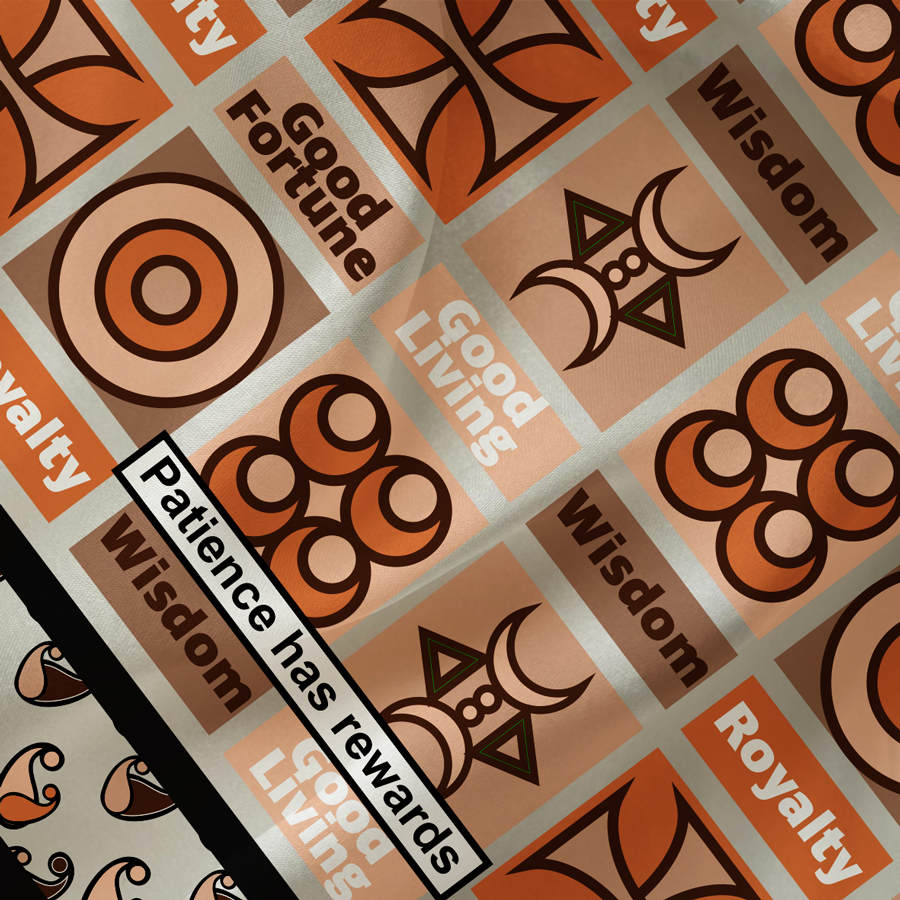 Patience has rewards leso Zoom mockup by Annaokumumbogo for Undameta