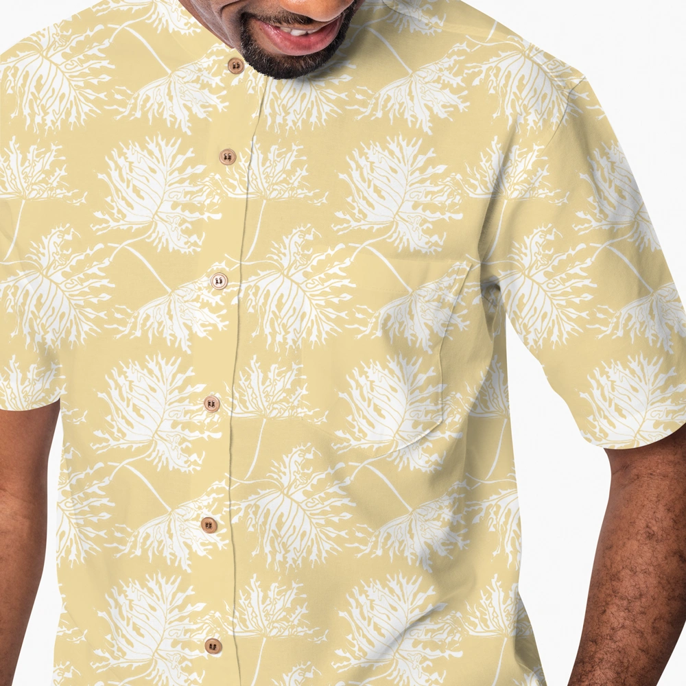 Monstera Soft model in dress, front view by © 2025 Nanjala Design for UndaMeta