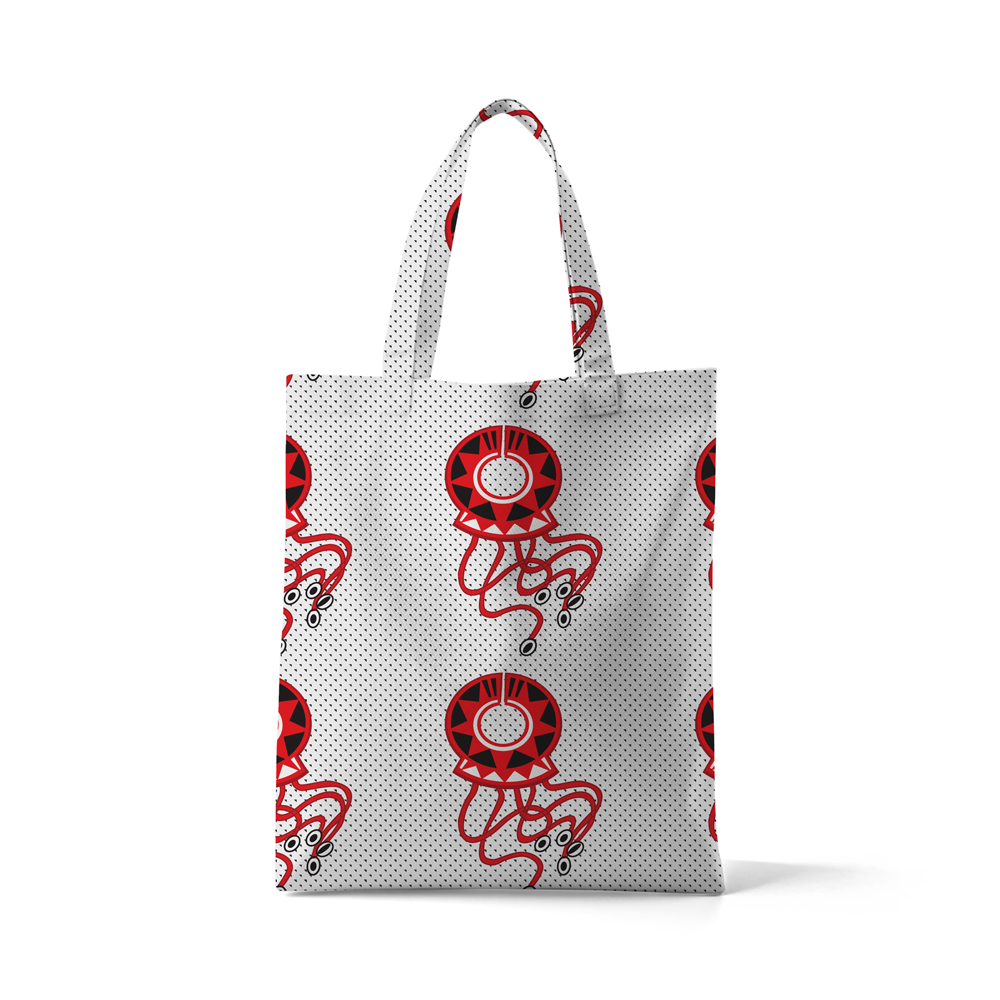 Enkarewa Nyekundu tote bag by © Nanjala Design for UndaMeta