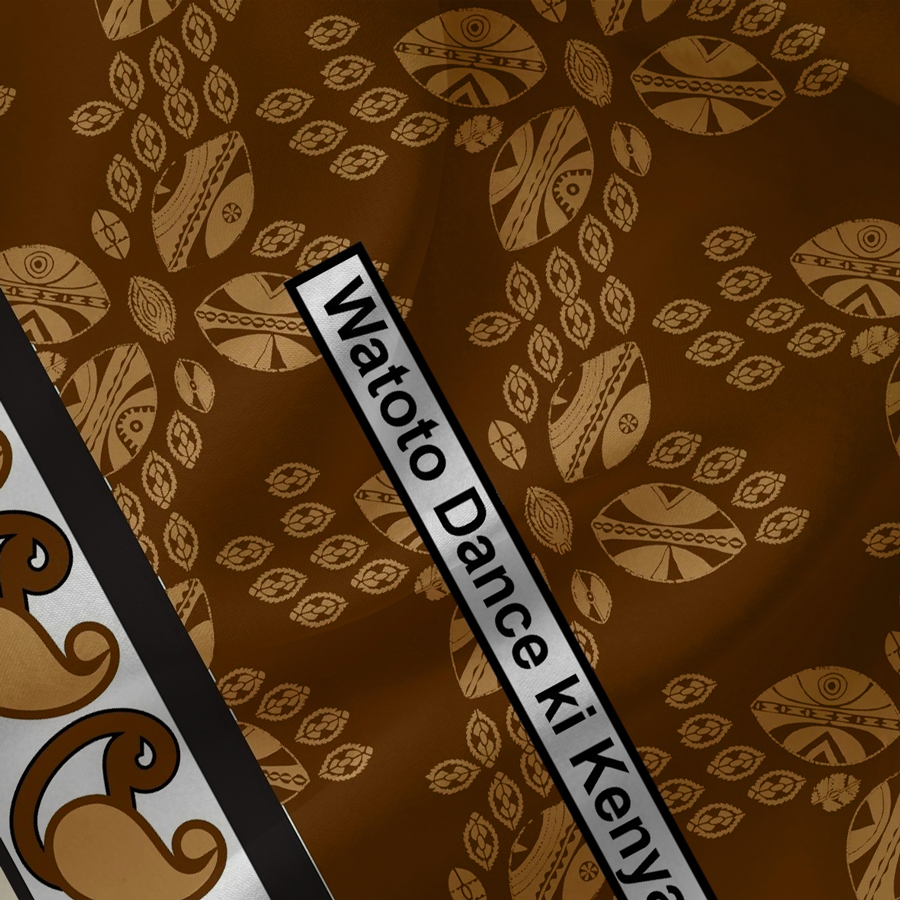 Watoto Dance ki Kenya leso Zoom mockup by Annaokumumbogo for Undameta