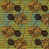 Agapanthus Ginger Root pattern design by © Nanjala Design for UndaMeta