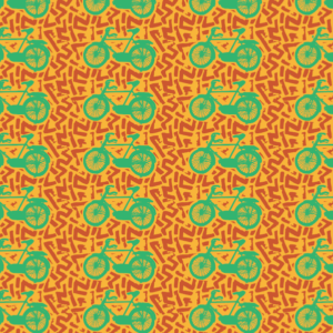 Baiskeli Zaga pattern design by © Nanjala Design for UndaMeta