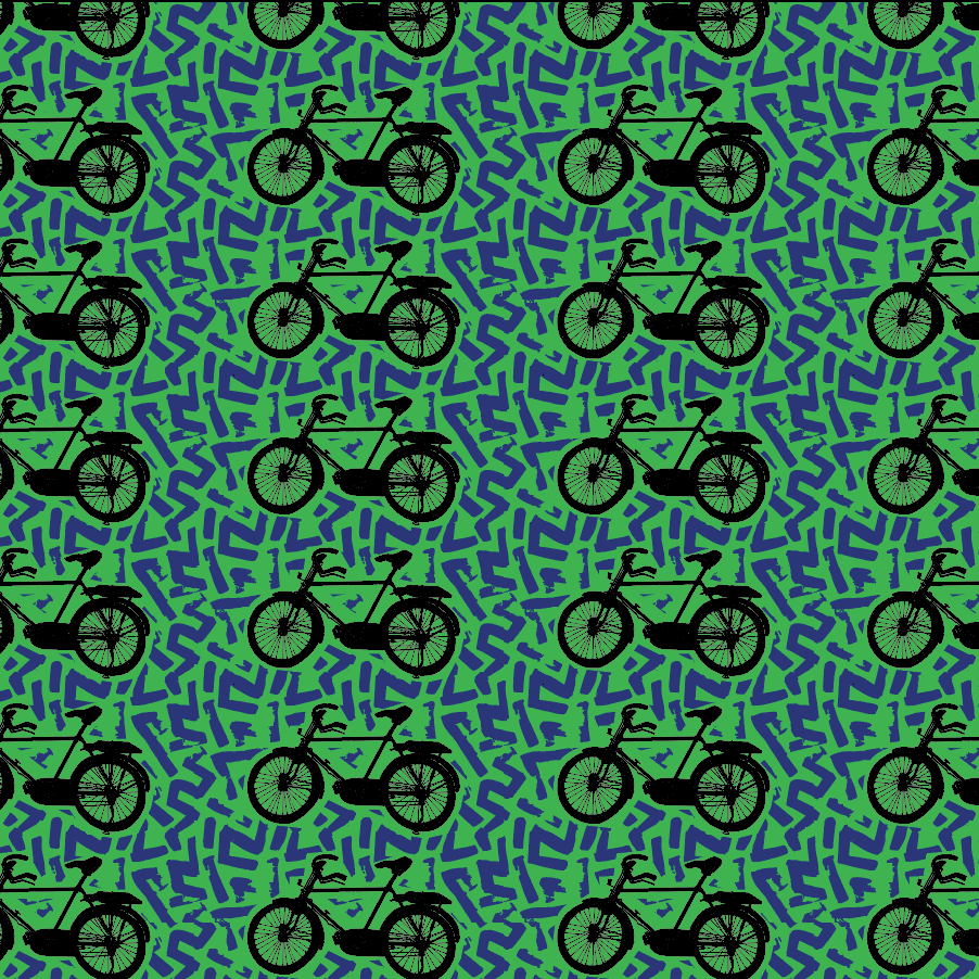 Baiskeli Zugu pattern design by © Nanjala Design for UndaMeta