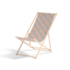 Dahlia Rain Peach beach chair by © Nanjala Design for UndaMeta