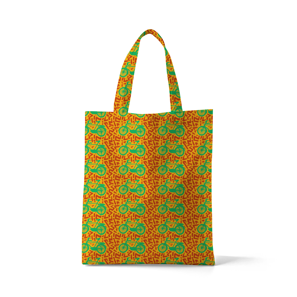 Baiskeli Zaga tote bag by © Nanjala Design for UndaMeta