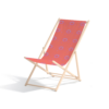 Afrikan Star Flirty beach chair by © 2024 Nanjala Design for UndaMeta