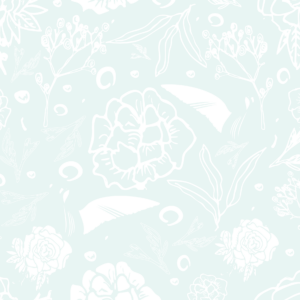 Monochrome silhouettes of birds, flowers, and leaves, inspired by the silent spectators of my wedding day