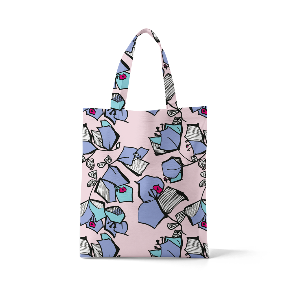 Bougainvillea Motomoto tote bag by © 2024 Nanjala Design for UndaMeta