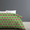 Polka Petunia duvet cover by © 2025 Nanjala Design for UndaMeta
