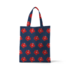 Polka Pacific tote bag by © 2025 Nanjala Design for UndaMeta
