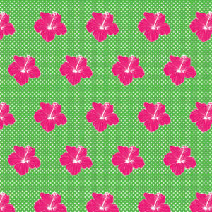 Polka Petunia pattern design by © 2025 Nanjala Design for UndaMeta