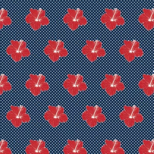 Polka Pacific pattern design by © 2025 Nanjala Design for UndaMeta