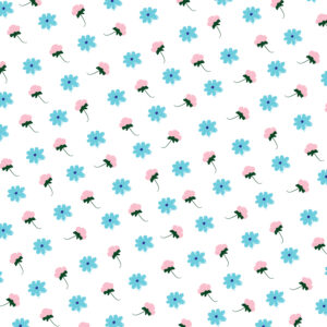 Blossom Whimsy pattern design by © 2025 Angeliq Designs for UndaMeta