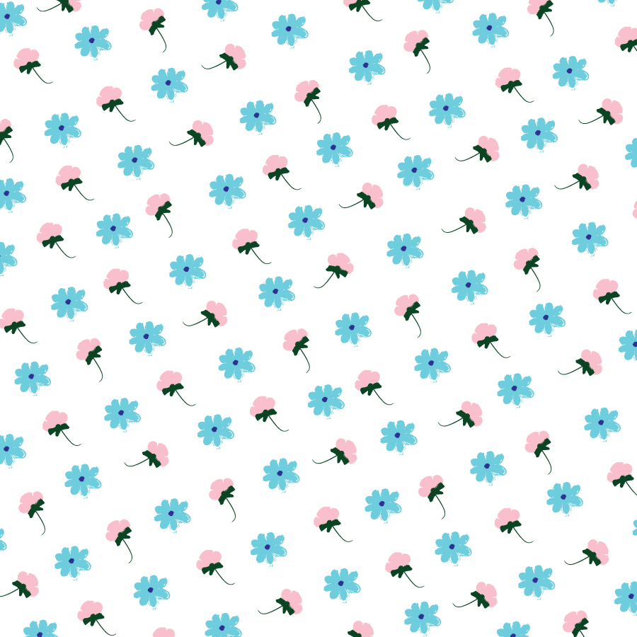 Blossom Whimsy pattern design by © 2025 Angeliq Designs for UndaMeta