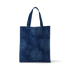 Passiflora Denim tote bag by © 2025 Nanjala Design for UndaMeta