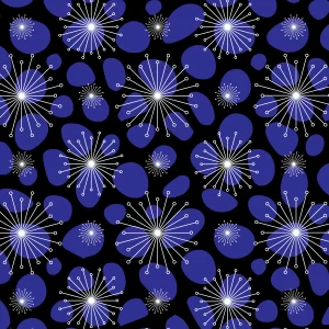 Stoneflower Drift pattern design © 2025 Phylis Achieng for UndaMeta