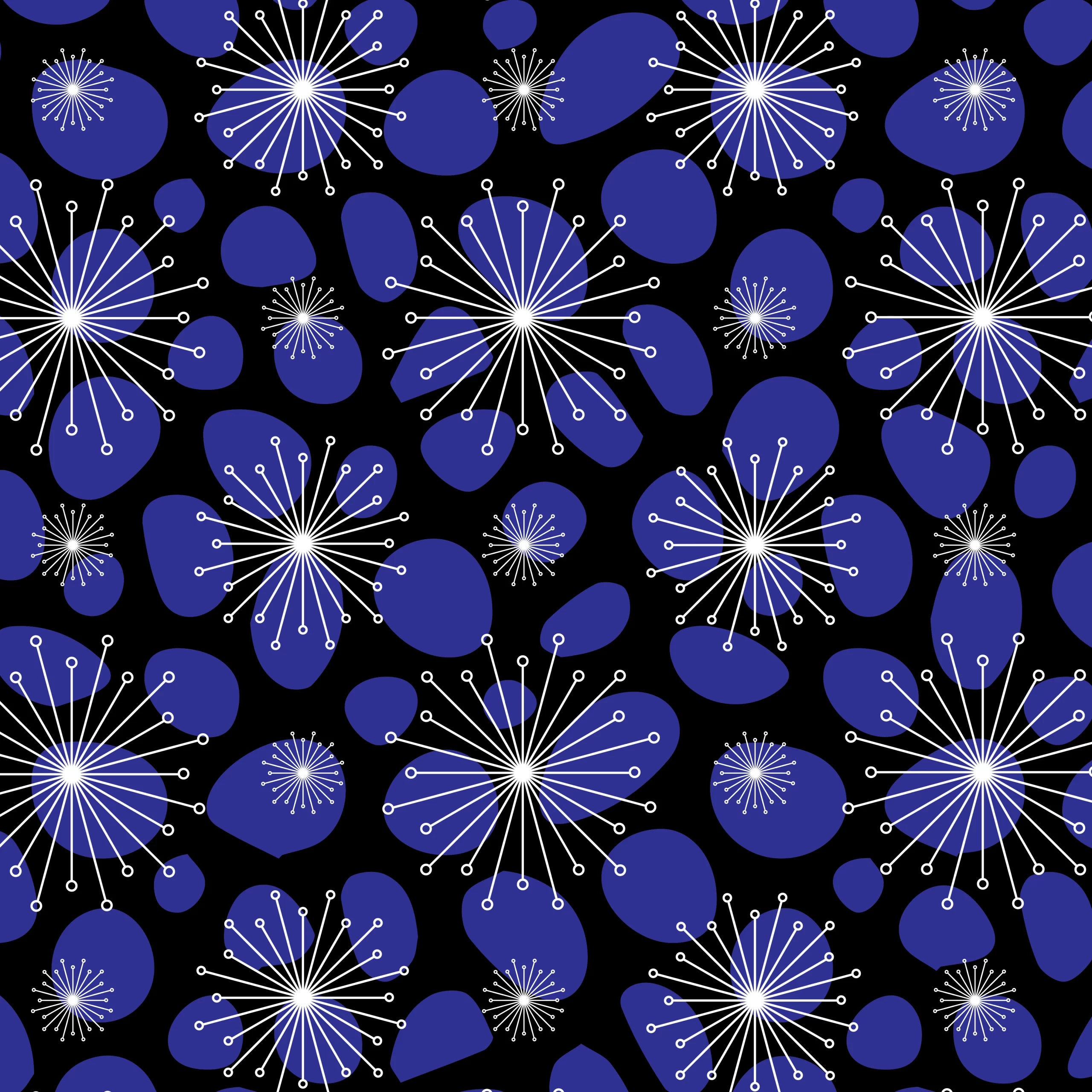 Stoneflower Drift pattern design © 2025 Phylis Achieng for UndaMeta