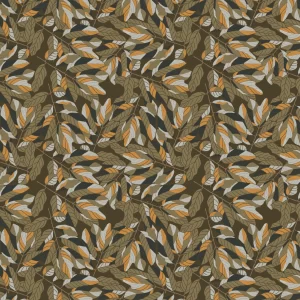 Trichilia Leaves pattern design by © 2025 Nanjala Design for UndaMeta
